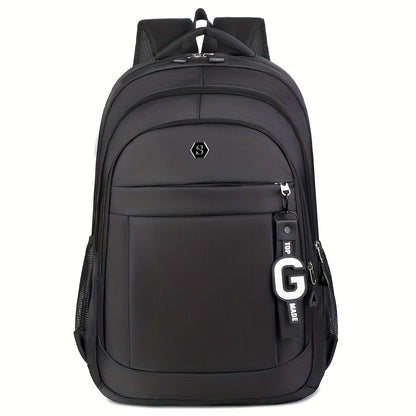 Men's Stylish Large Capacity Backpack - Black, Business  Travel Ready with Multiple Compartments, Durable Lightweight Design, Perfect for Daily Commute  Computer Use, Backpack for Travel, Highquality Luggage