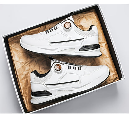 Plus-size Men's Road Running Shoes, Outdoor Walking Shoes, Cross-training Shoes, Trendy Sneakers, Versatile Casual Shoes, Student Low-top Skate Shoes for All Seasons: Spring, Summer, Autumn - ayq