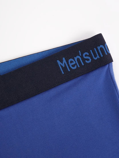Men's Plus Size Long Briefs 4-Pack, Comfortable Polyester Blend