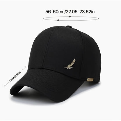 Unisex Casual Polyester Baseball Cap - Trendy Duckbill Hat