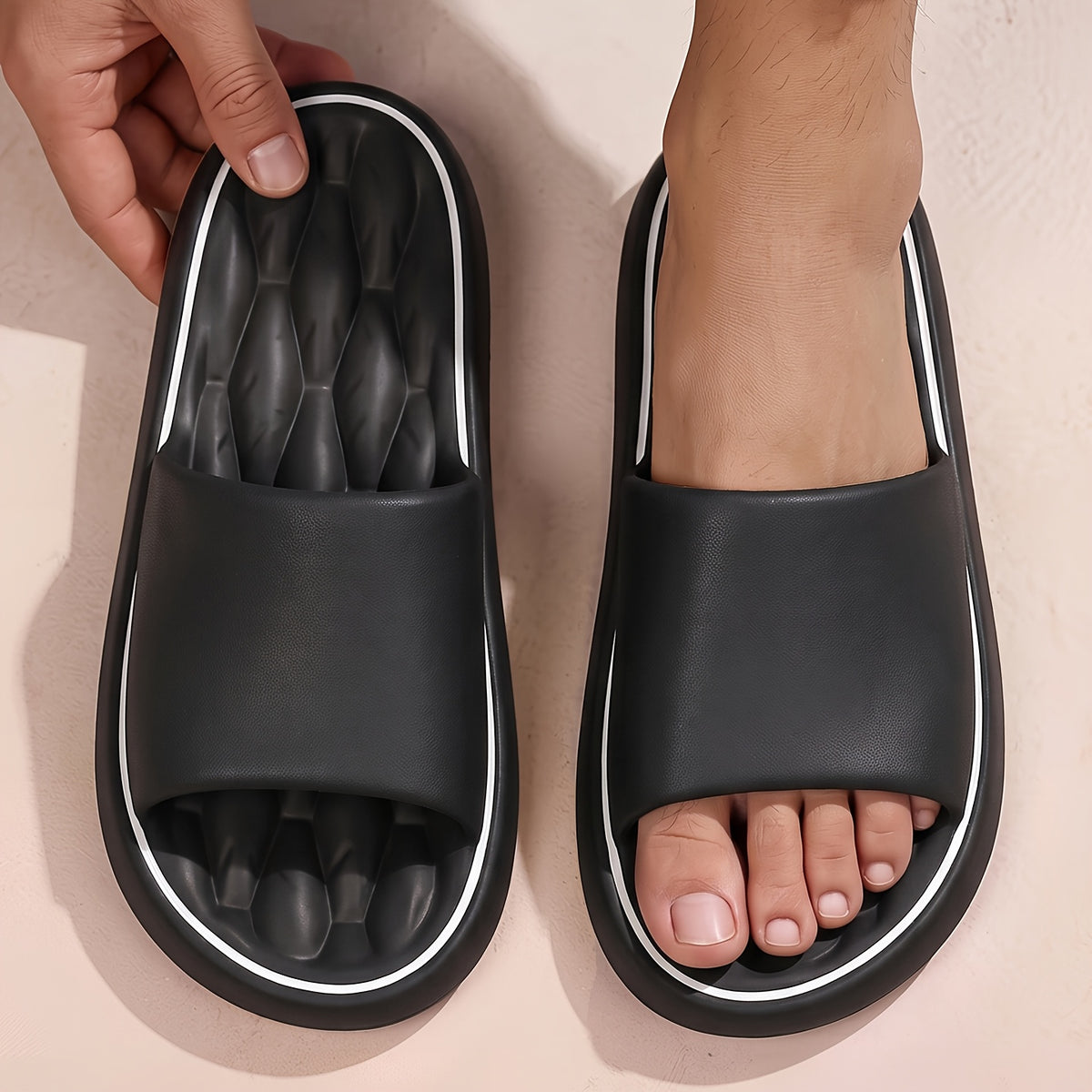 Unisex Casual Indoor Slip-On EVA Beach Slippers