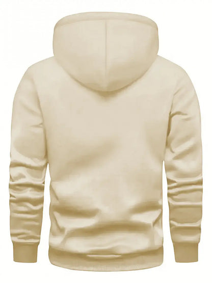 Men's Portugal Flag Hoodie with Adjustable Hood & Pocket
