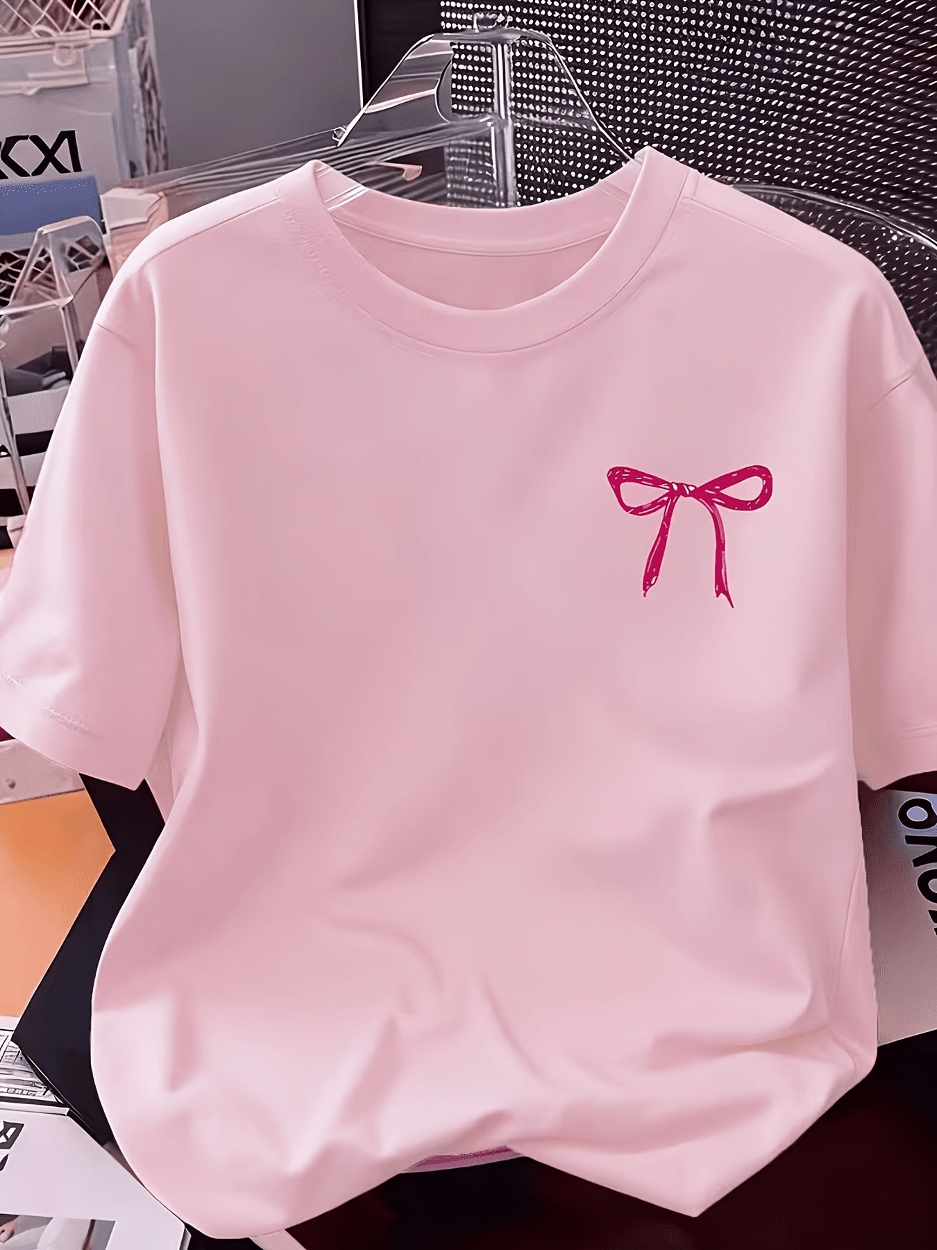 Women’s Casual Geometric Print Cotton T-Shirt for All Seasons