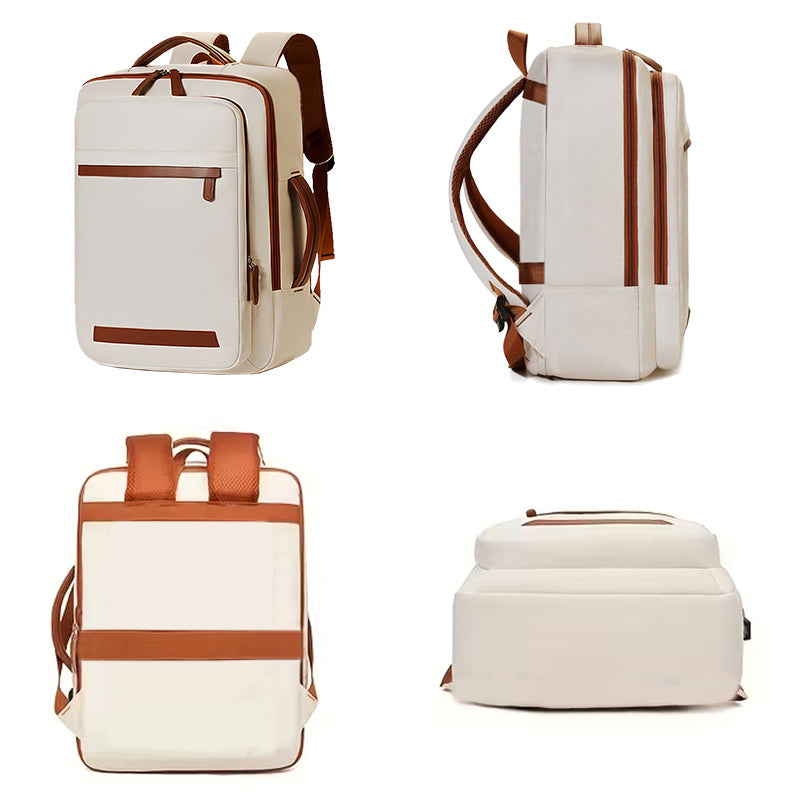 Laptop Backpack - a New Style Suitable for Spring And Summer, Ideal for Gifts, Featuring Multiple Pockets, Perfect for Commuting And Travel, Making It The Best Choice for Presents. [Zipper Direction Is Random]