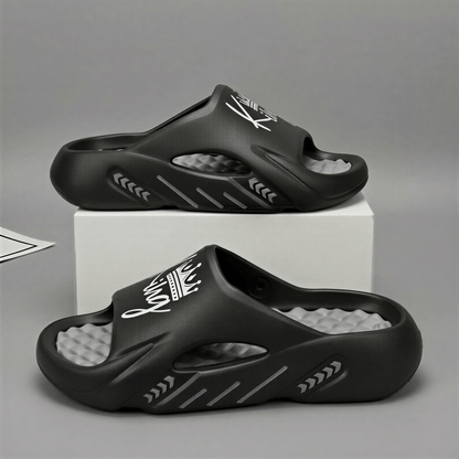 Men's EVA Casual Slip-On Slippers - Soft, Non-Slip, All-Season