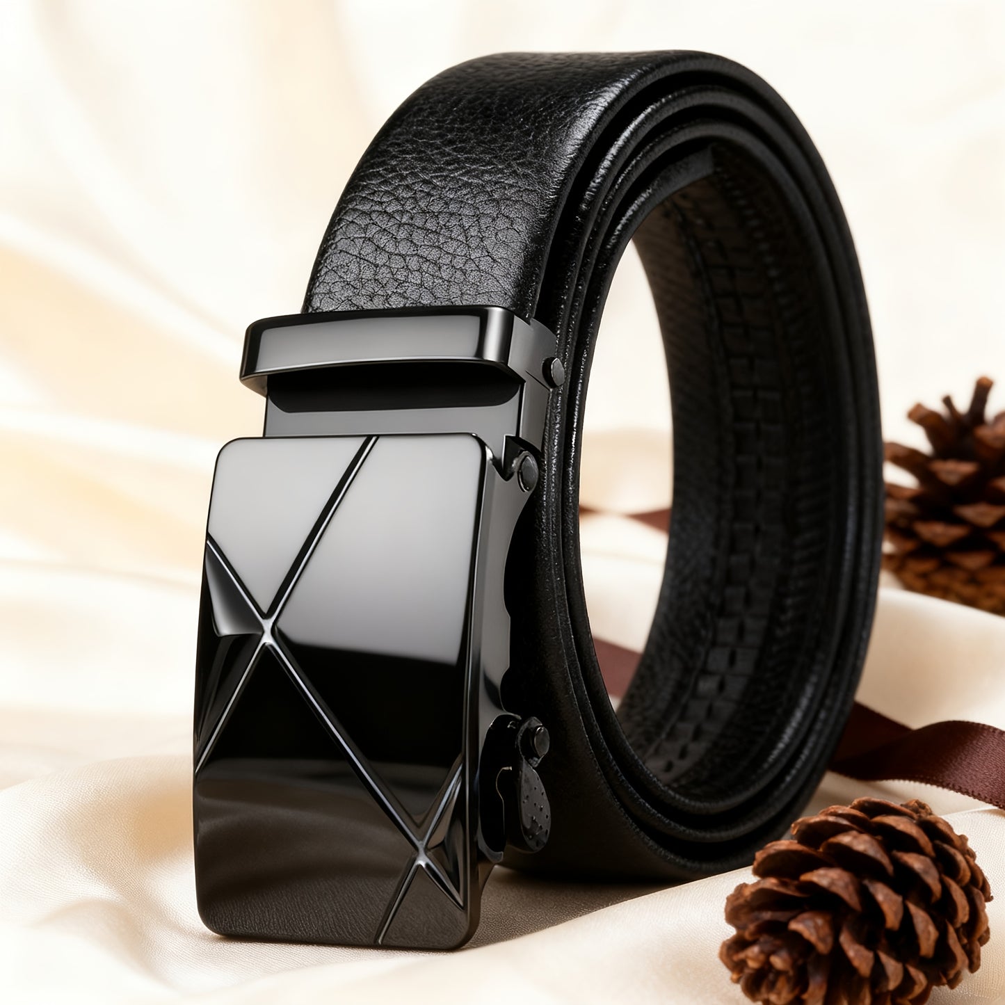 2pcs Men's wallet+Men's belt, business fashion casual gorgeous handsome sports Men's wallet, Men's daily matching, gifts designed for men, a great choice for Christmas and Valentine's Day gifts for fathers, (excluding picture