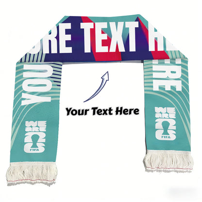 Custom FIFA World Cup 2026 Scarf - Fan Gift for Match Days