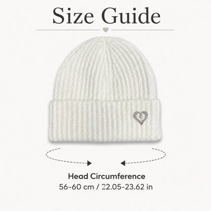 Women's Soft Stretch Winter Beanie Knit Hat for Outdoor & Urban Wear