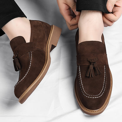 Men's Vintage Tassel Loafers - Casual Business Dress Shoes