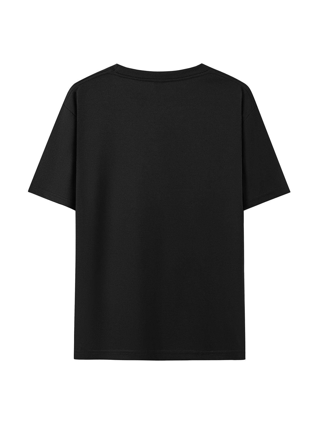 Men's Casual Crew Neck T-Shirt with Breathable Mesh