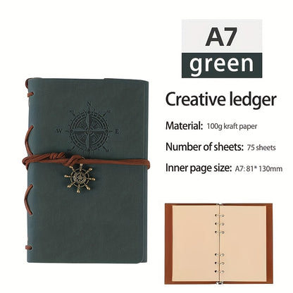 3pcs HIKUN Men's Military Green Watch & Notebook & Pen Gift Set - Military-Themed Analog Wristwatch with Quartz Movement, Pen for Outdoor, Journaling - Ideal for Christmas, Birthday Gifts for Him, Boyfriend, Dad (Durable Pen)