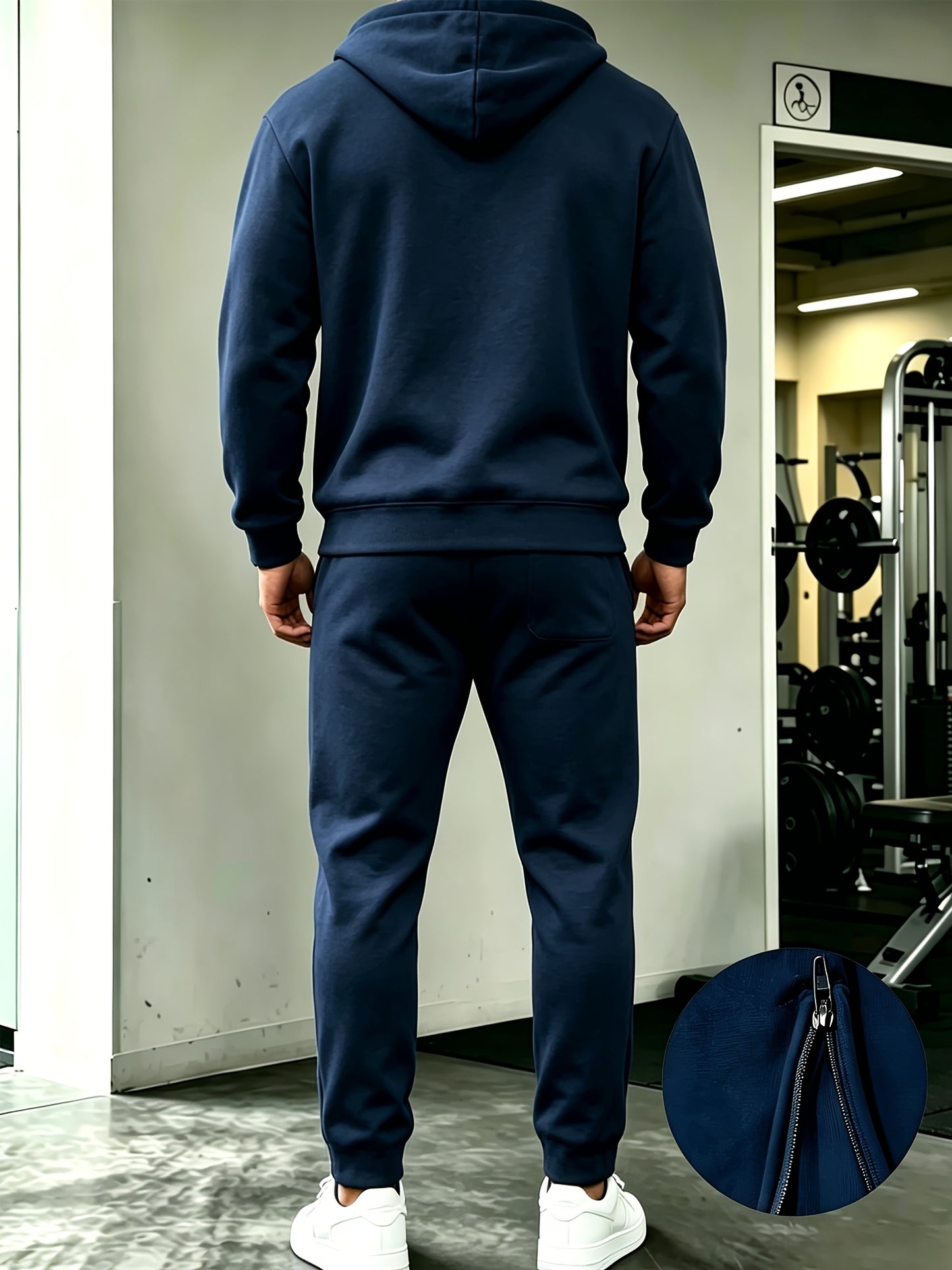 Men's Fall/Winter Warm Loose-Fit Hoodie and Pants Set
