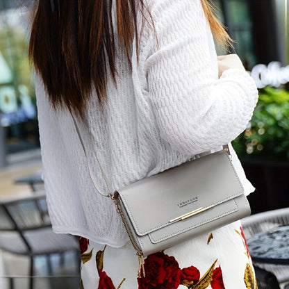 1pc Women's coin purse, mobile phone bag, card holder wallet, handbag, 9pcs Color Choices, coin wallet, handheld coin purse with RFID protection and adjustable shoulder strap