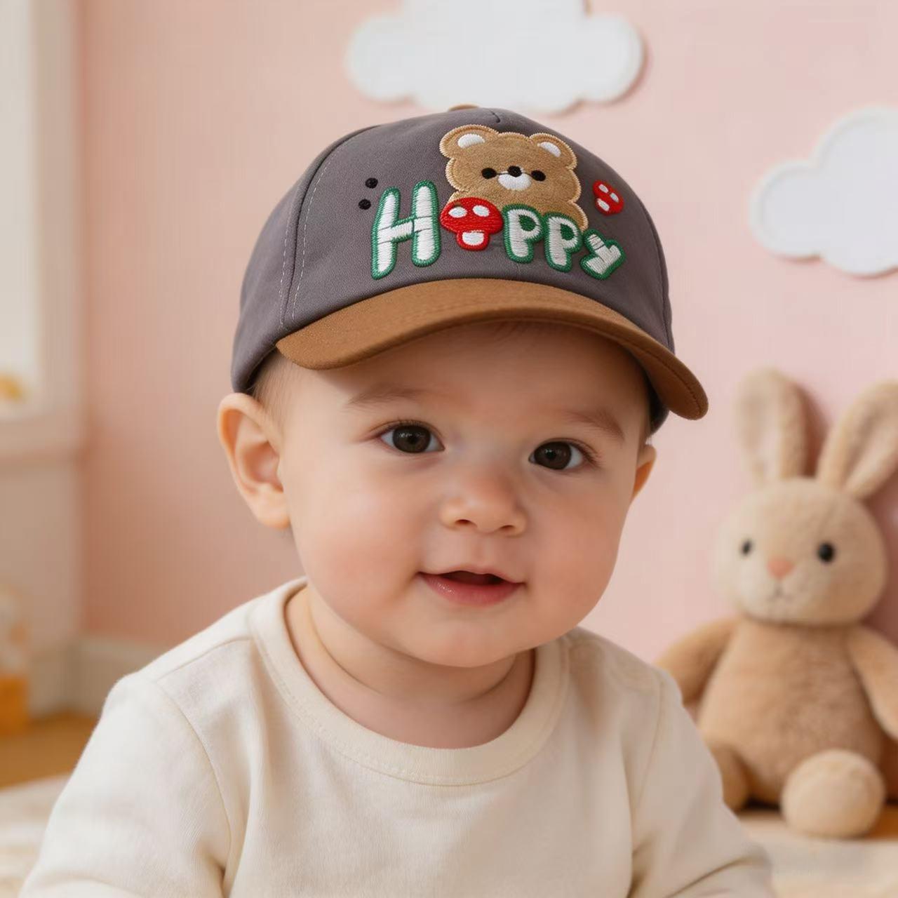 Baby Sun Hat for Infants 3-18 Months Lightweight Soft Brim Cap