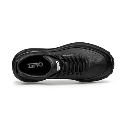 ZRO Men's Lightweight Cushioning Leather Casual Sneakers