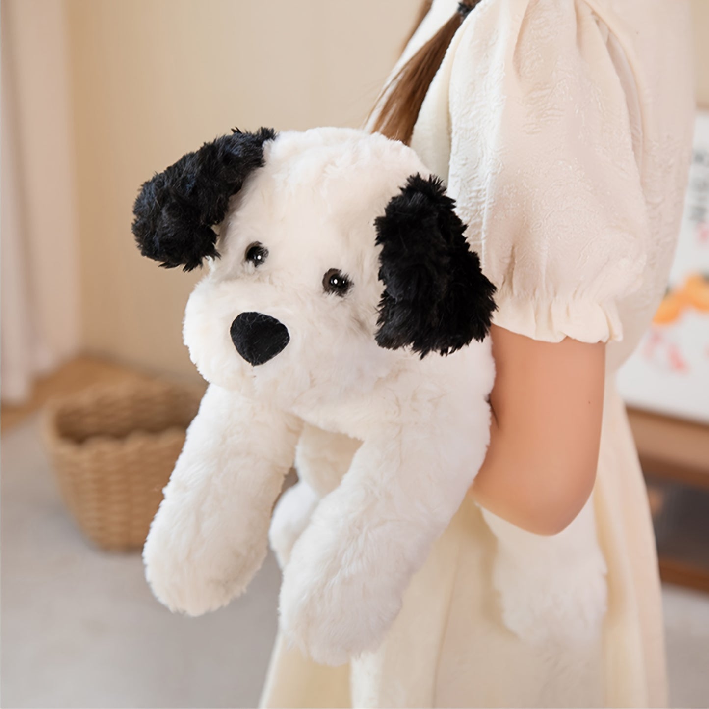 30cm/11.81in Adorable Kawaii Plush Dog Toy, Cuddly Cushion Toy for Boys and Girls, Perfect Gift for Halloween and Christmas