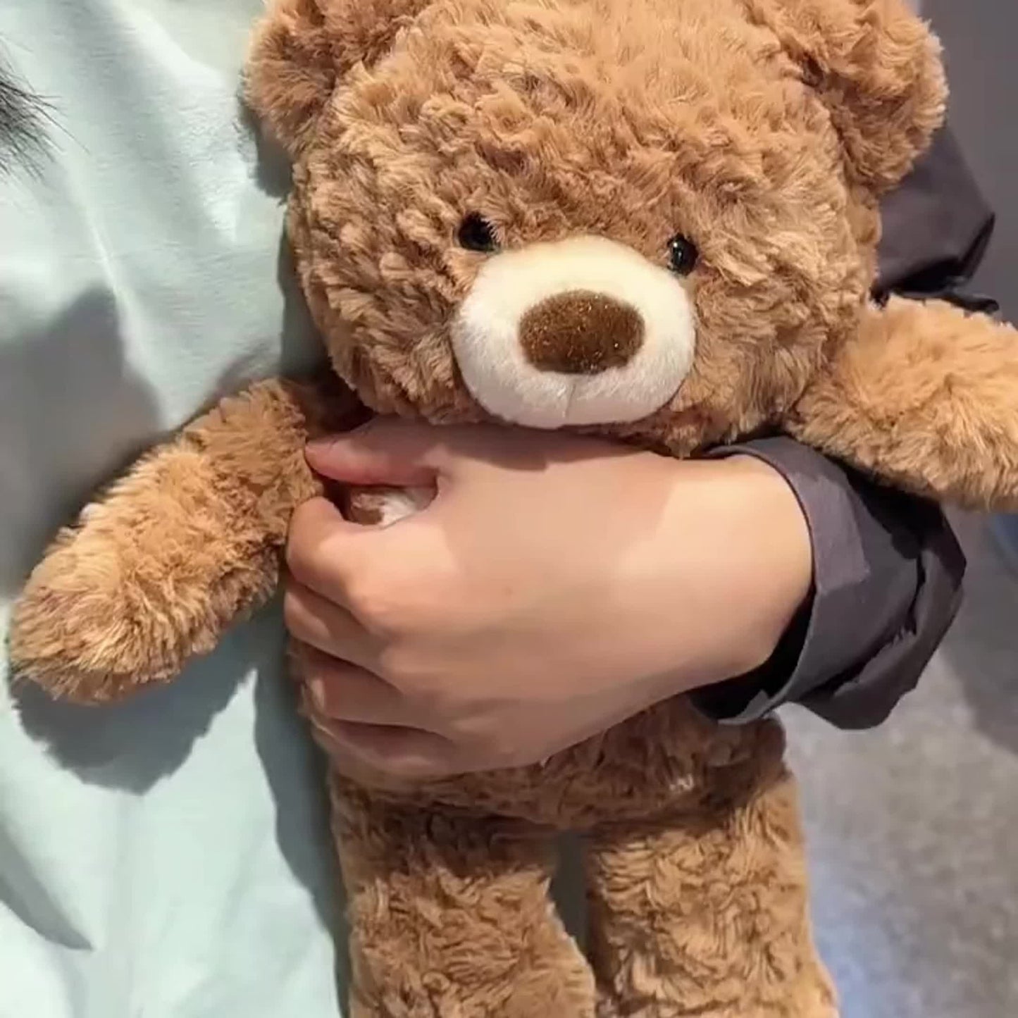35Cm/13.78In Adorable Heart-Shaped Bear Plush Toys Kawaii Panda Stuffed Animals Ultra Soft Cuddly Gifts for Boys And Girls Birthday Celebrations Holiday Home Decoration