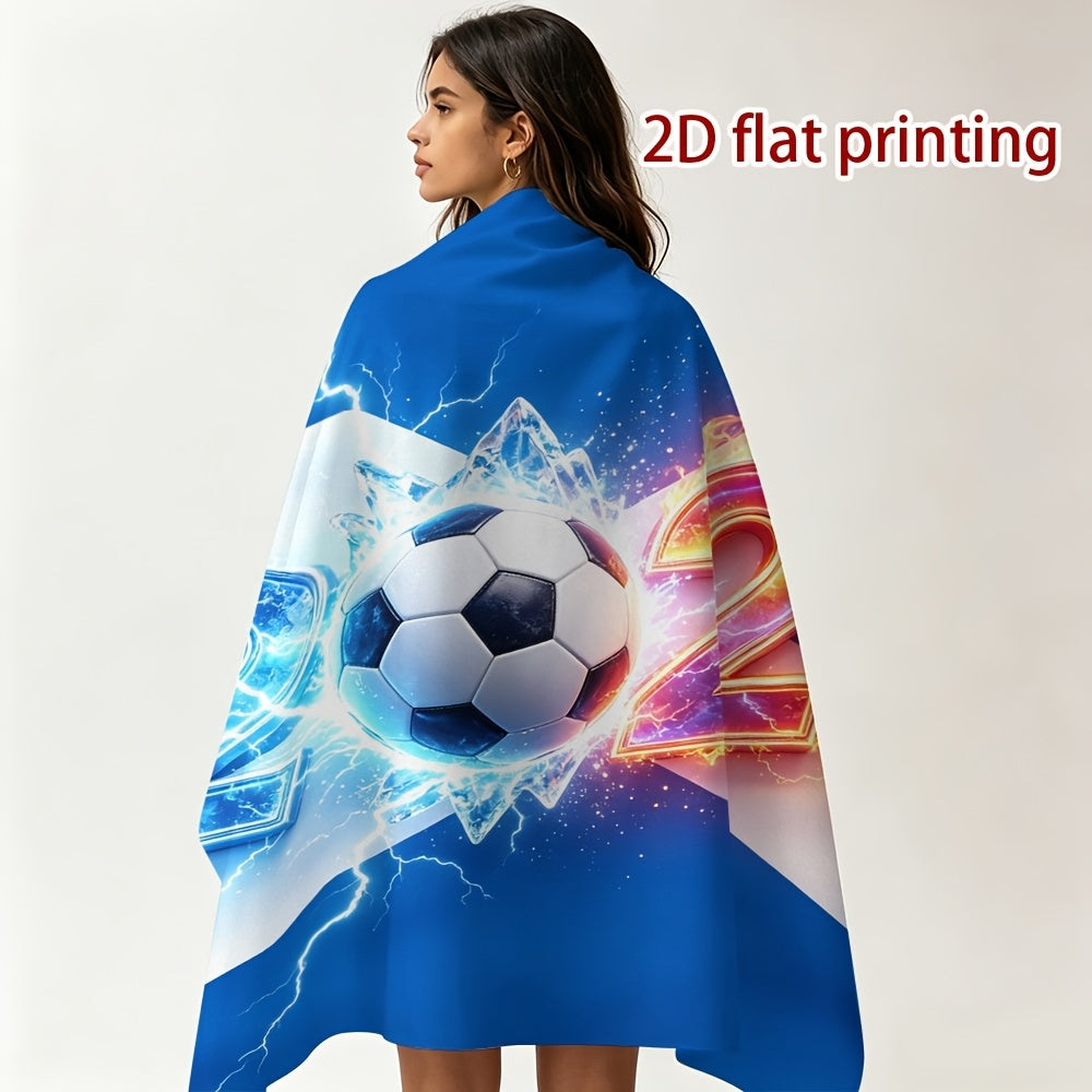 Scotland 2026 Football Flag with Lightning Flame Pattern