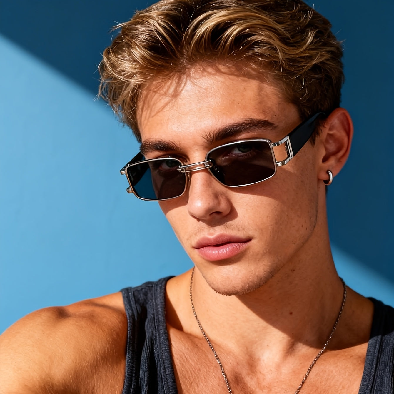 Unisex Retro UV400 Sunglasses with Durable Composite Frame