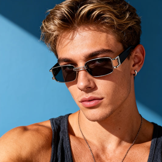 Unisex Retro UV400 Sunglasses with Durable Composite Frame