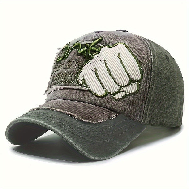 Unisex Vintage Cotton Baseball Cap for Spring and Summer