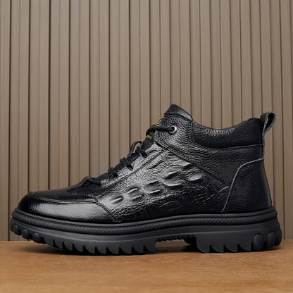 Genuine Leather High-End Plush Comfortable Warm Snow Boots