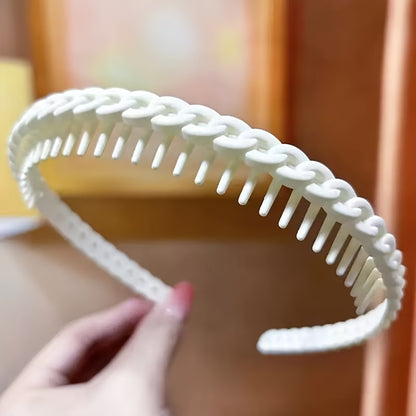 Premium Anti-Slip Nylon Face Wash Headband for Women