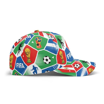 FIFA Official World Cup Baseball Cap Unisex Stretch Polyester