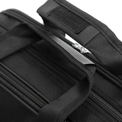 Large Capacity Polyester Briefcase Shoulder Bag with Zipper