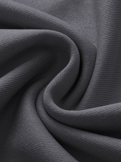 Men'S Golden Letter Print Hooded Sweatshirt - Happy New Year Lettering, Soft Knit Micro-Elastic Fabric, Loose Fit Casual Pullover Hoodie with Front Pocket, Streetwear Style, Unisex Apparel, Durable Material, Trendy Design, Ho