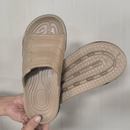 Vintage Wide-Fit EVA Slip-On Slippers for Indoor & Casual Use