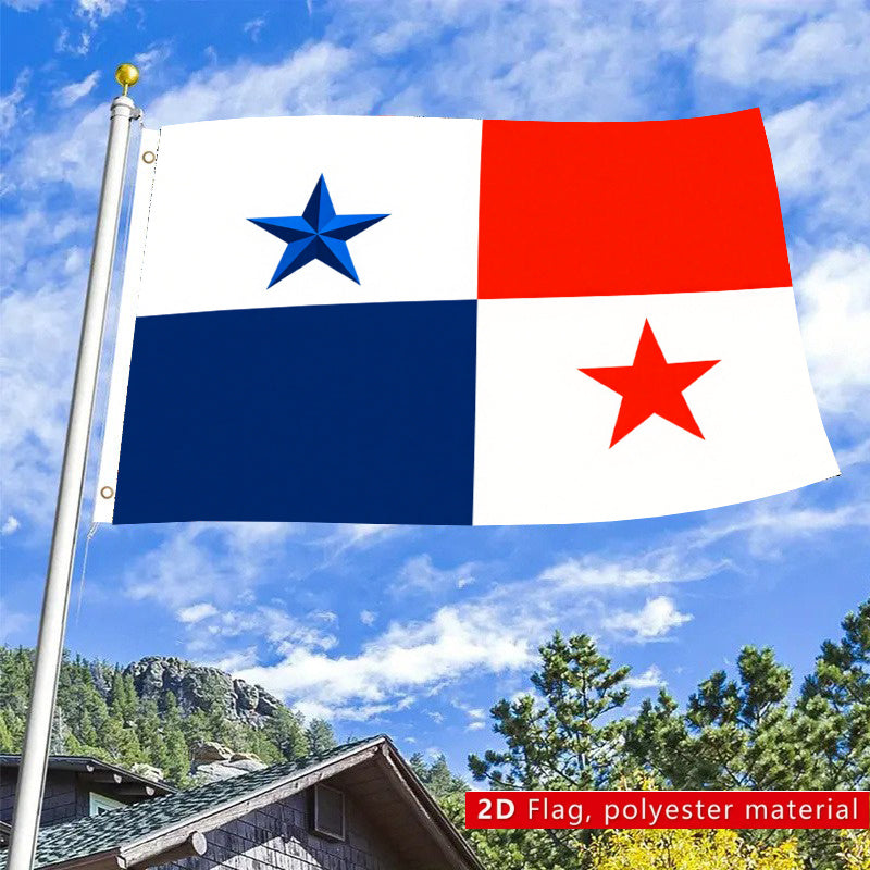Panama National Flag Double-Sided 3x5 ft Polyester Banner