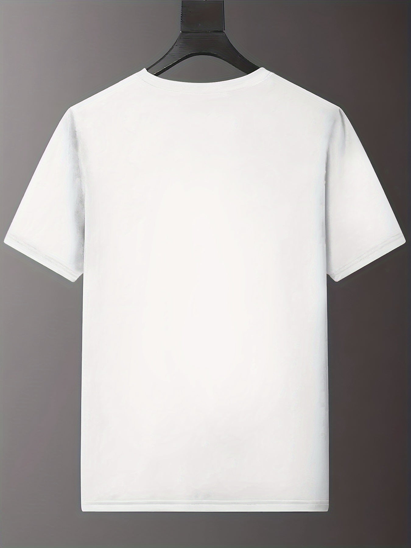 2025 New Men'S Casual Short Sleeve T-Shirt - "EMPRIO" Print, Black with White Lettering, Lightweight  Breathable Fabric, Perfect for Summer Beach Outings  Outdoor Adventures, Beach T Shirt
