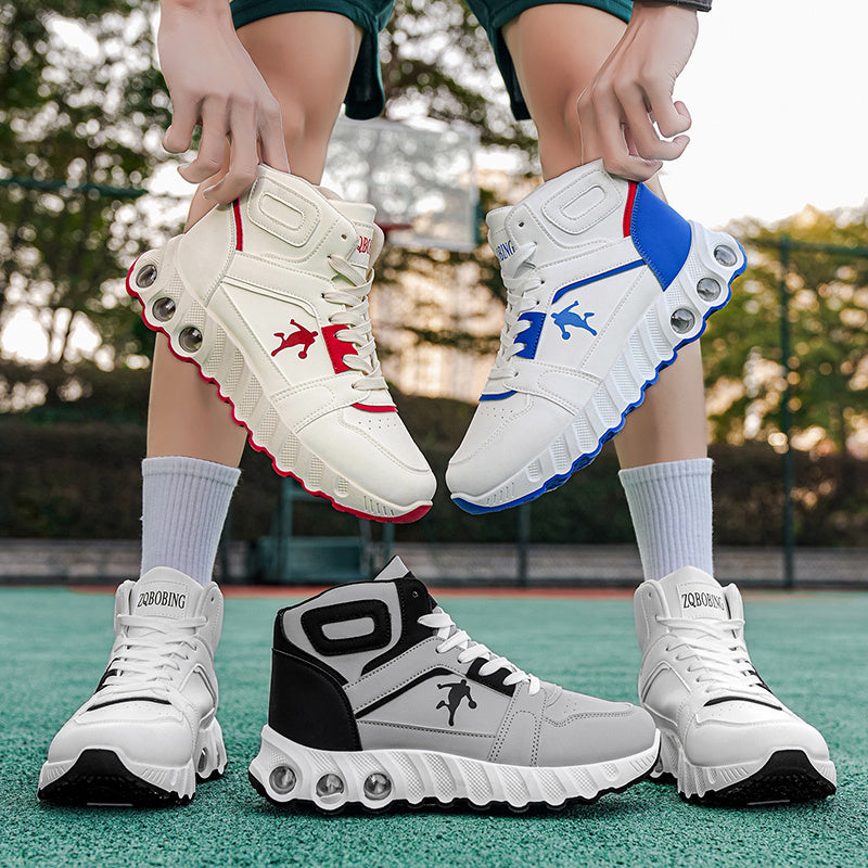 Men's All-Season Mid-Top Outdoor Running Shoes with EVA Cushioning