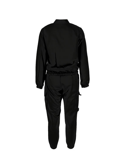 Directional HZ2386 Women's Fashion Casual Cargo Zip-Up Two-Piece Set