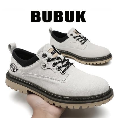 Men's Vintage British Style Casual Ankle High-Top Boots