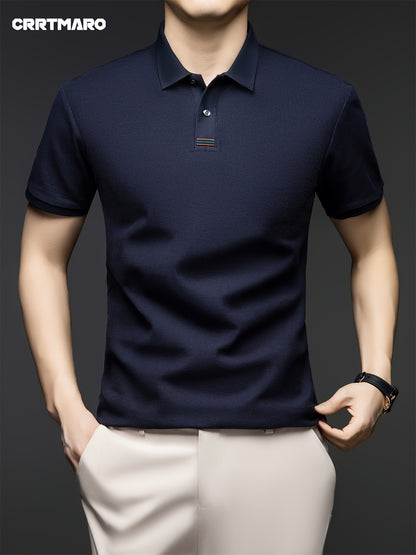 KATMA CRRTMARO Pure Short-Sleeve Men'S Polo Shirt, New Summer Style, Loose And Breathable T-Shirt, Model KYA-6918 - ayq