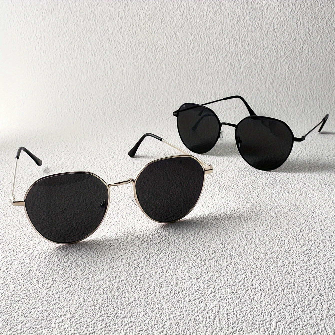 Men's Fashion Fashion with Metal Frame - Anti-Glare, for Daily Wear &