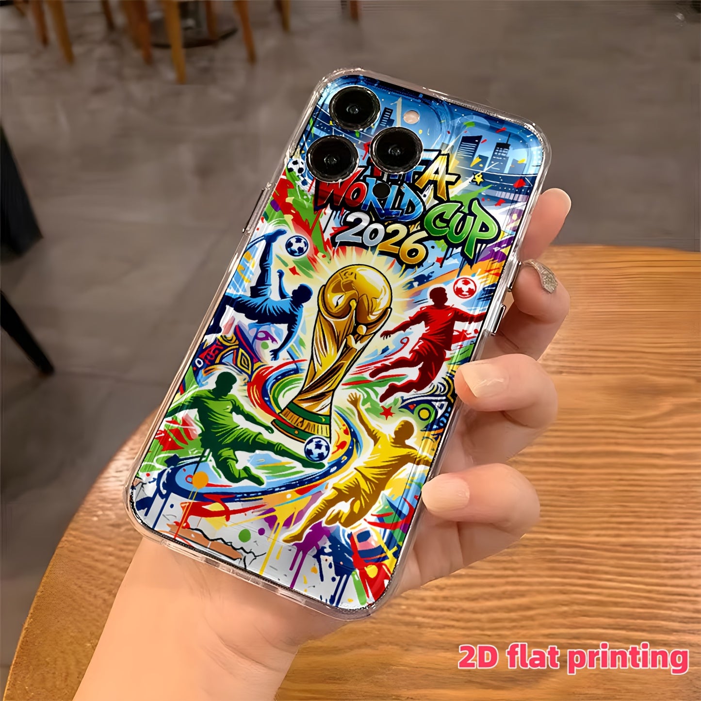 FIFA 2026 World Cup TPU Phone Case for iPhone – Sports Design