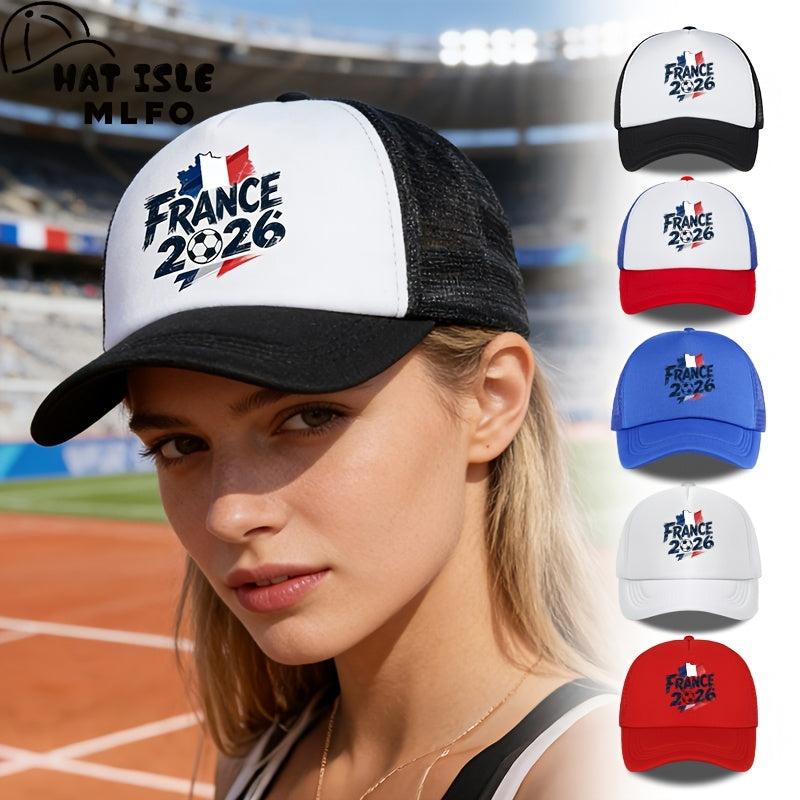 2026 France Football Printed Adjustable Baseball Cap