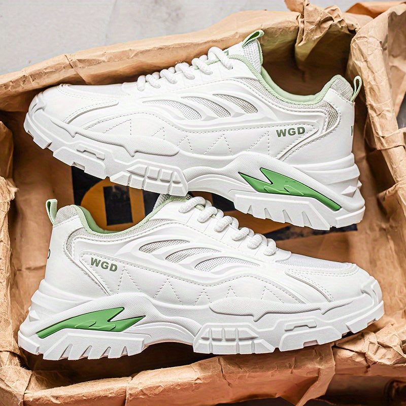 Men'S Shoes 2025 Summer Trendy Breathable Mesh Casual Sneakers Comfortable Lightweight Platform Dad Shoes Thick Sole Mesh Versatile Men'S Sports Shoes Special Offer