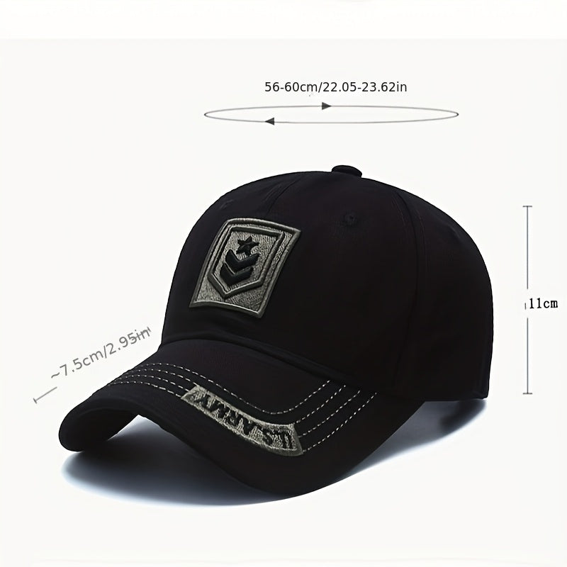 Men's Lightweight Polyester Camouflage Baseball Cap for Summer