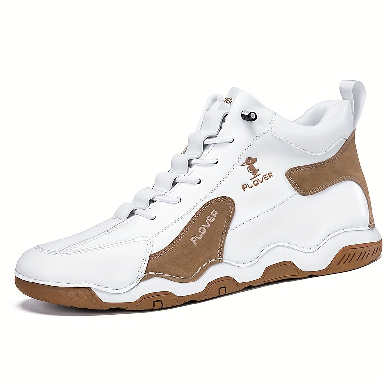 Men's Casual High-Top Ankle Boots Lightweight & Anti-Slip