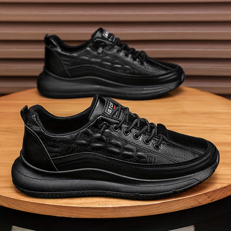 [sneakers] 2025 Men'S New Spring And Autumn Fashion Versatile Soft-Soled Casual Shoes Trendy Outdoor Sports Skate Shoes - ayq