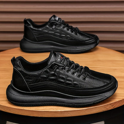 [sneakers] 2025 Men'S New Spring And Autumn Fashion Versatile Soft-Soled Casual Shoes Trendy Outdoor Sports Skate Shoes - ayq
