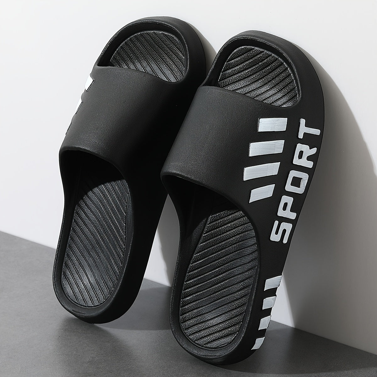 Men's Casual Sports Slippers Slip-On EVA Anti-Slip All-Season