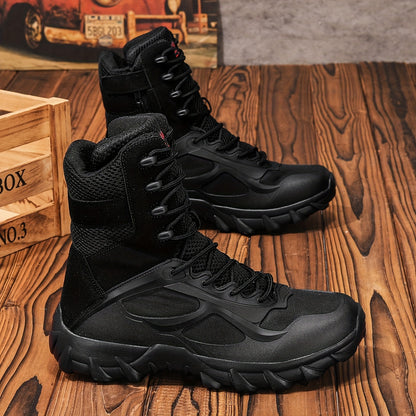 Men's Lightweight Breathable Tactical High-Top Boots