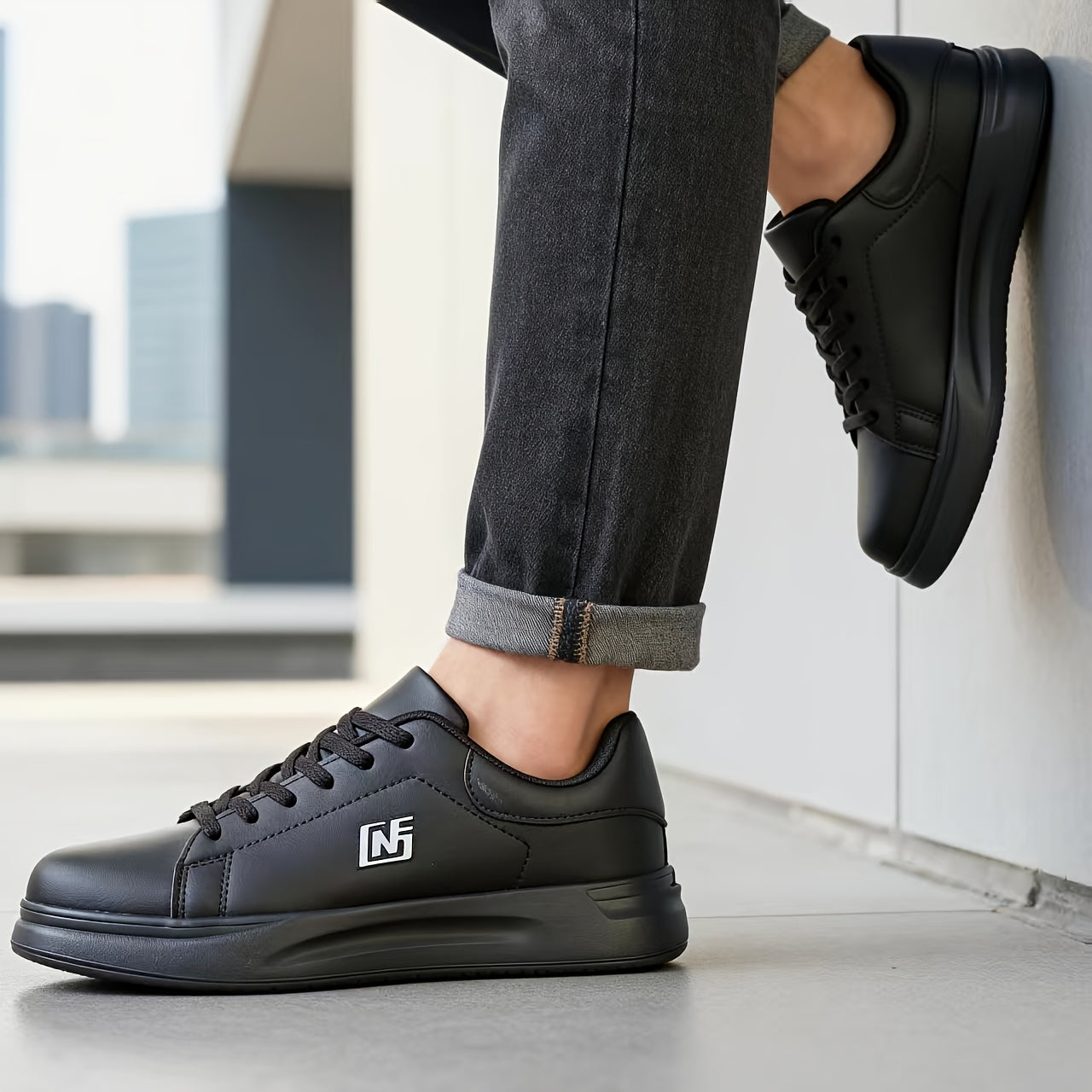 Unisex Four-Season GNF Flash Men's Casual Sneakers, Spring/Autumn Lace-Up Low-Price Promotion Men's Skate Shoes, Spring Trendy Versatile Unisex Couple Tennis Shoes, Simple and Fashionable, Suitable for: Casual/Sports/Commutin - ayq