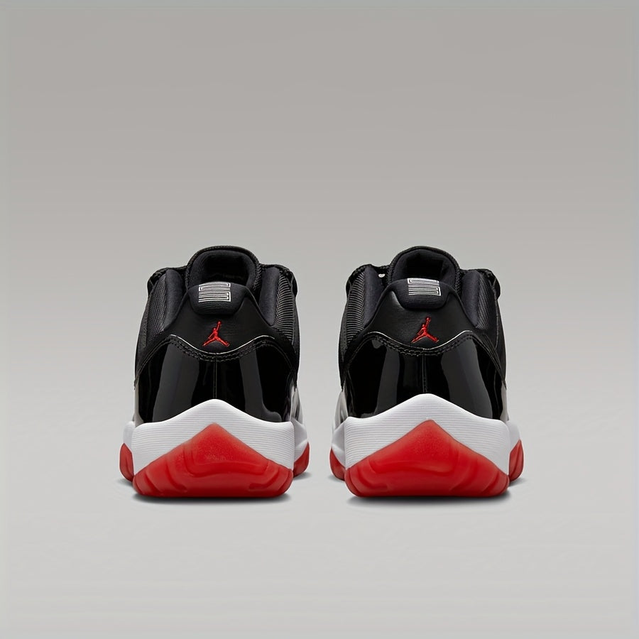 Nike Air Jordan 11 Low Bred Men's Retro Basketball Sneakers