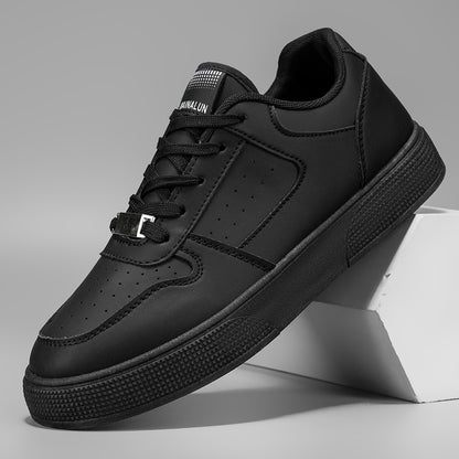 2color Men'S Fashionable Multifunctional Sports and Leisure Shoes | Anti-Slip, Durable, Breathable Fabric Lining, Black/White - Suitable for Indoor, Vacation, and Daily Wear - ayq